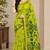 cotton blend saree with elegant printed design for festive & casual wear