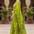 cotton blend saree with elegant printed design for festive & casual wear