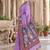 cotton blend saree with elegant printed design for festive & casual wear