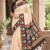 cotton blend saree with elegant printed design for festive & casual wear