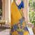 cotton blend saree with elegant printed design for festive & casual wear