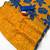 cotton blend saree with elegant printed design for festive & casual wear
