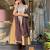 Grey color smart viscose silk fabric beautiful partywear salwar kameez