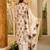 Off white color smart rayon slub fabric beautiful partywear salwar kameez