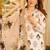 Off white color smart rayon slub fabric beautiful partywear salwar kameez