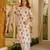 Off white color smart rayon slub fabric beautiful partywear salwar kameez