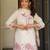 Off white color smart khadi cotton fabric beautiful partywear salwar kameez