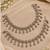 Full lct mehandi-plated agate stone anklets