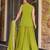 Green color koza silk fabric beautiful designer embroidery work ethnic partywear attire