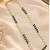 Green gold-plated moti mala two-line necklace