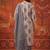 Blue color smart and elegant casual formal style kurta set for girls