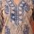 Blue color smart and elegant casual formal style kurta set for girls
