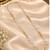 White gold-plated moti mala two-line necklace