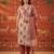 Maroon color smart and elegant casual formal style kurta set for girls