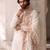 White color silk fabric designer embroidery work ceremonial kurta payjama for men's