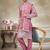 Pink color graceful heavy ceremonial attire for men's fancy looks