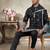 Black color graceful heavy ceremonial attire for men's fancy looks