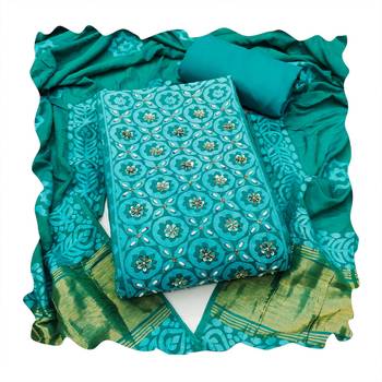 rama banarasi cotton smart ceremonial salwar kameez 2
