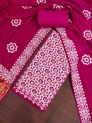 pink banarasi cotton smart ceremonial salwar kameez 2
