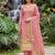 gajri banarasi cotton smart ceremonial salwar kameez
