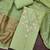 green banarasi cotton smart ceremonial salwar kameez