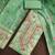pista banarasi cotton smart ceremonial salwar kameez