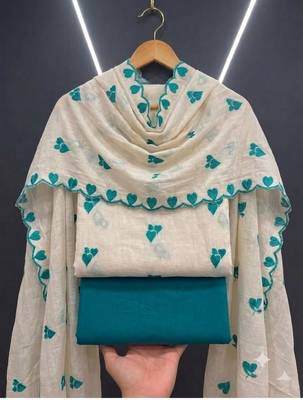 off white cora cambric cotton embroidered salwar kameez 4