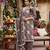 mauve sophisticated embroidered ceremonial suit