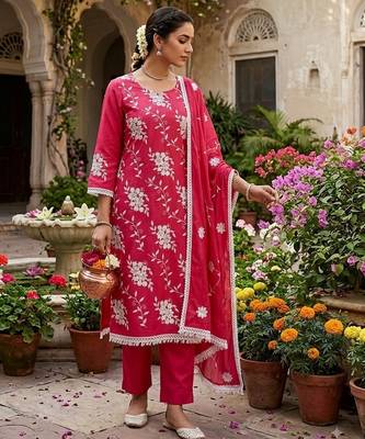 gajri sophisticated embroidered ceremonial suit 1