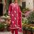 gajri sophisticated embroidered ceremonial suit