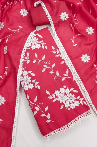 gajri sophisticated embroidered ceremonial suit