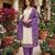 off white vichitra silk fancy partywear suit for girls