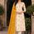 off white modal butti fancy ethnic salwar kameez