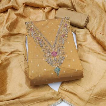 chiku modal butti fancy ethnic salwar kameez 4