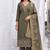 green modal butti fancy ethnic salwar kameez