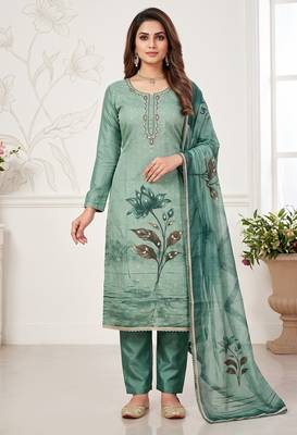 rama modal butti fancy ethnic salwar kameez 1