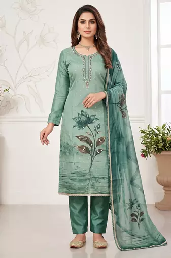 rama modal butti fancy ethnic salwar kameez