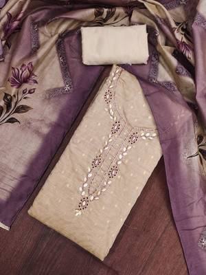 purple modal butti fancy ethnic salwar kameez 3