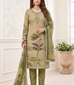 mehendi modal butti fancy ethnic salwar kameez