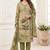mehendi modal butti fancy ethnic salwar kameez
