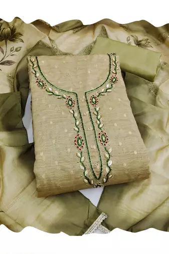 mehendi modal butti fancy ethnic salwar kameez