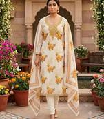yellow girlie shimmer fabric salwar kameez