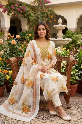 yellow girlie shimmer fabric salwar kameez