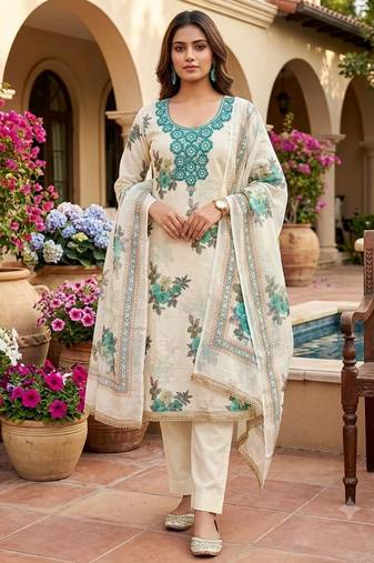 rama girlie shimmer fabric salwar kameez