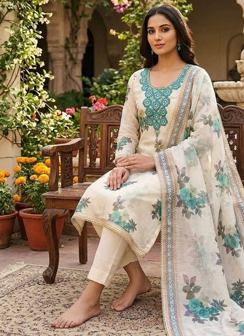 rama girlie shimmer fabric salwar kameez