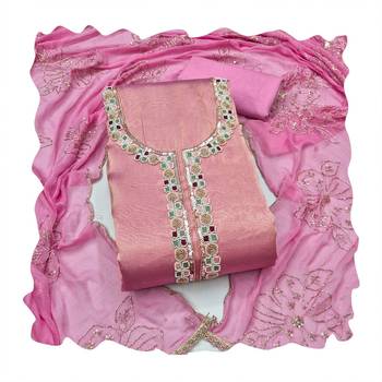 pink salsa beadwork ceremonial suit 2