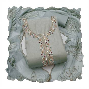grey salsa beadwork ceremonial suit 2