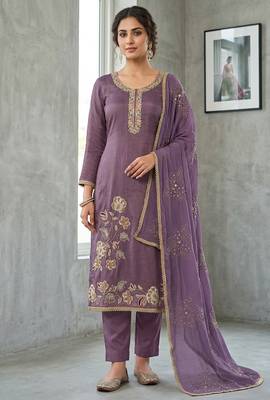 lavender salsa beadwork ceremonial suit 1