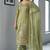 green salsa beadwork ceremonial suit