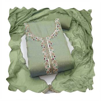 green salsa beadwork ceremonial suit 2